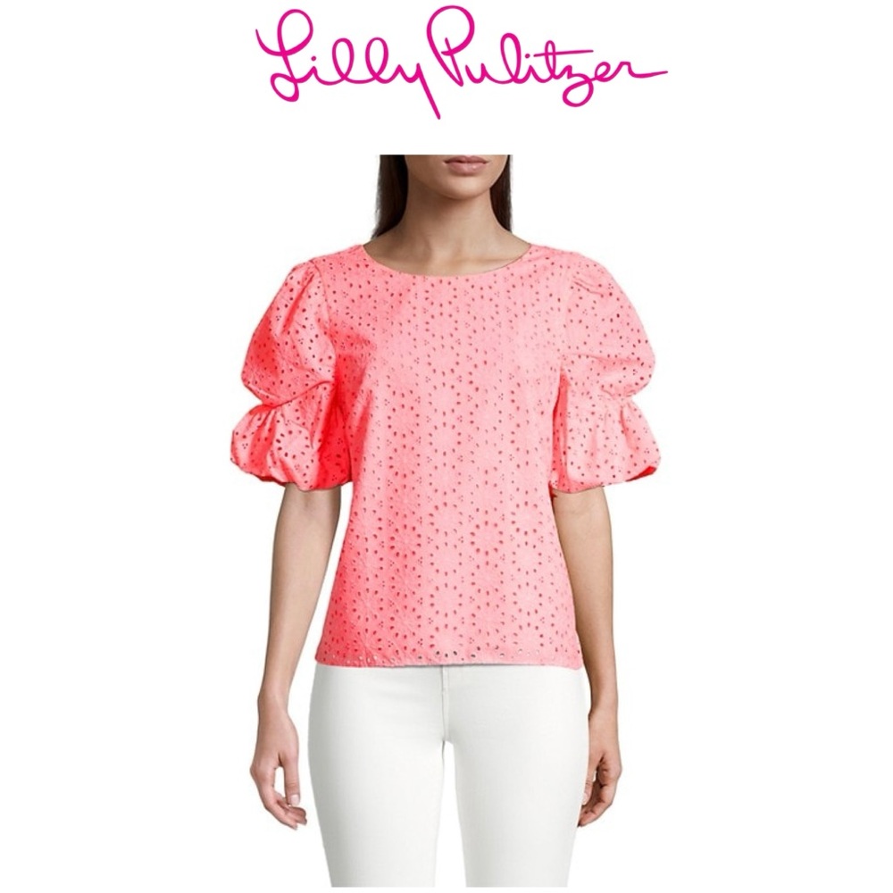 Lilly Pulitzer Shaila Coral Top